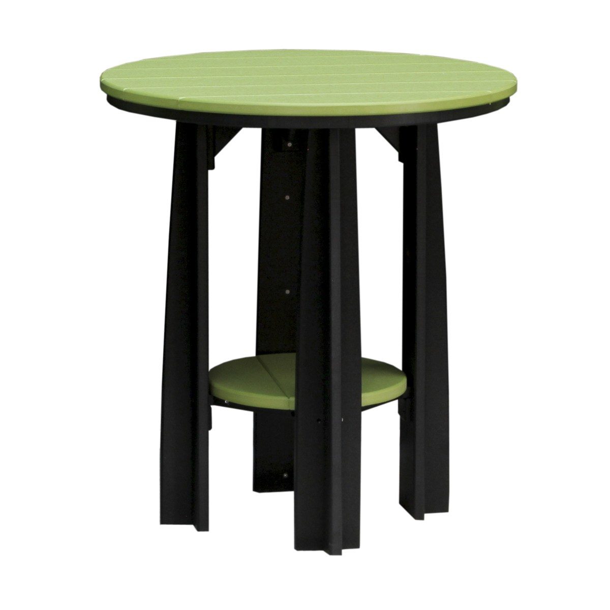 Balcony Table - Lime Green & Black