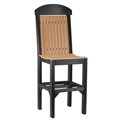 Classic Bar Chair - Cedar & Black