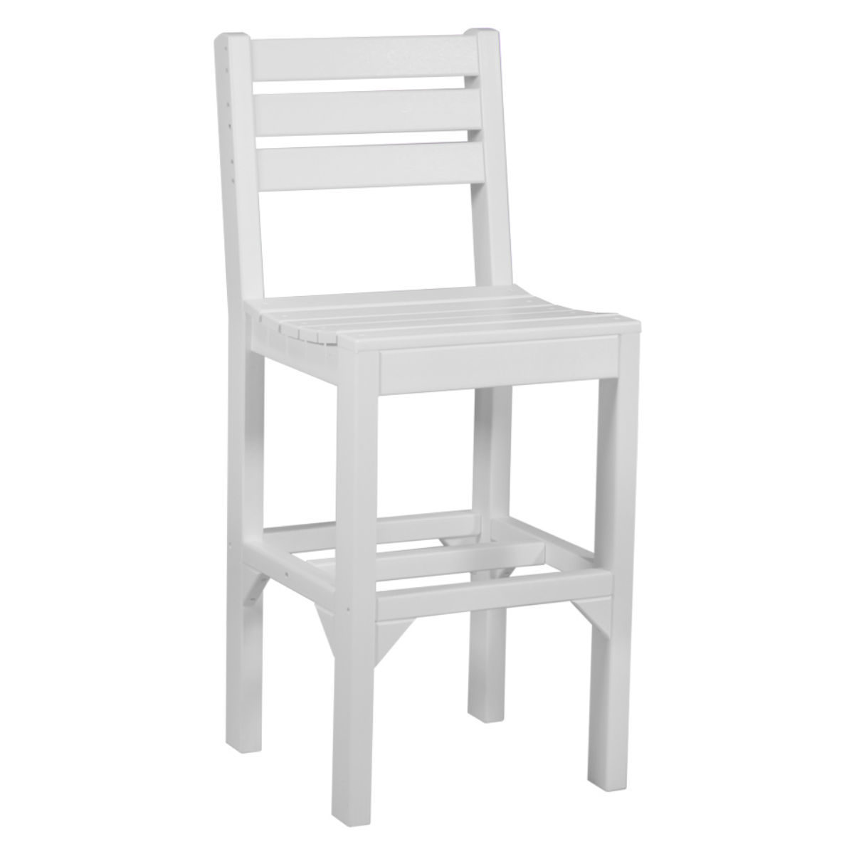 Island Bar Chair - White