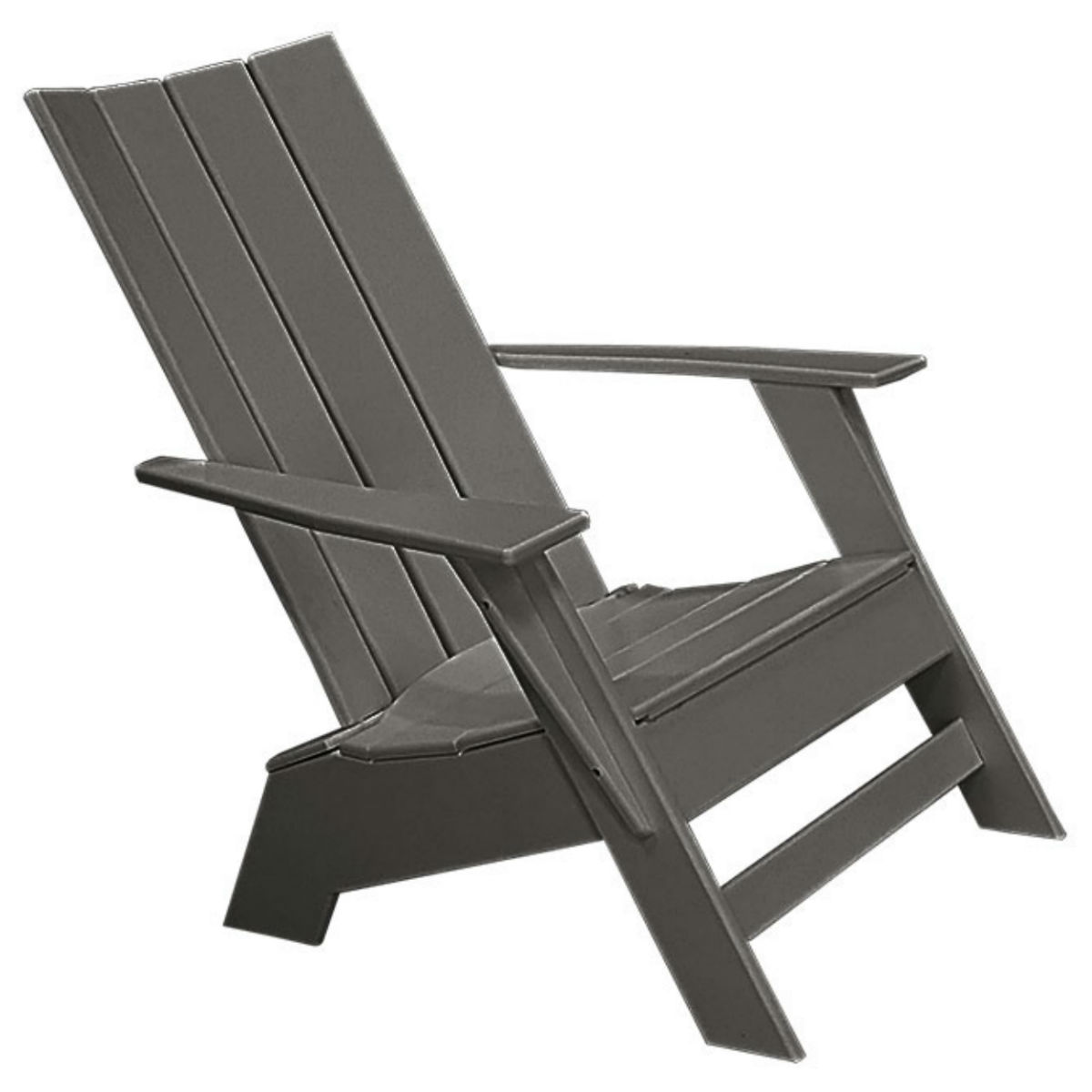 modern adirondack recycled plastic chair