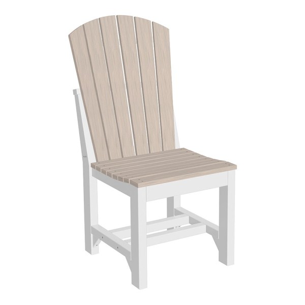 Adirondack Dining Chair - Birch & White